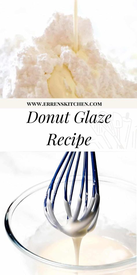 The perfect donut glaze recipe is essential to any home baker and with just a few simple ingredients, you'll be on your way! Thick Donut Glaze Recipe, Donut Vanilla Glaze Recipe, Glaze For Doughnuts Recipes, How To Make Doughnut Glaze, Donut Hole Glaze Recipe, Glaze For Donuts Recipe Easy, Thick Donut Glaze, Doughnuts Glaze Recipe, Mini Donuts Glaze Recipe