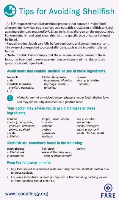 Tips for Avoiding Shellfish and Reading Labels for #ShellfishAllergy #foodallergy Fish Allergy, Shellfish Allergy, Food Allergies Awareness, What Can I Eat, Allergy Awareness, Alcohol Detox, Allergy Asthma, Food Allergens, Allergy Free Recipes