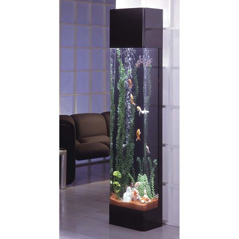 Midwest Tropical Rectangle Aqua 30 Gallon Tower Aquarium - The Rectangle Aqua Tower is your slice of underwater heaven, looking as if you reached in and pulled out a five foot sample of paradise. It doesn't ta... Aquarium Mural, Acrylic Aquarium, Amazing Aquariums, Cool Fish Tanks, Fish Tank Ideas, Aquarium Terrarium, Home Aquarium, Cool Fish, Aquarium Ideas