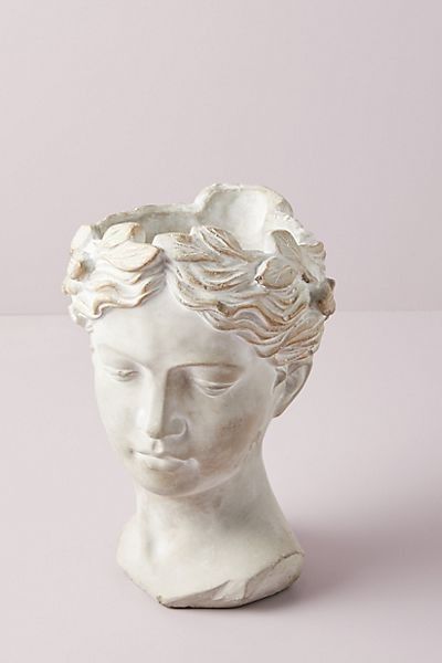 Bust Planter, Anthropologie Uk, Bhldn Weddings, My New Room, Handmade Home, Potted Plants, Color Coding, Unique Pieces, Outdoor Gardens