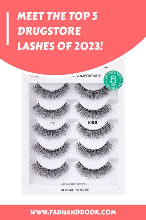 Drugstore lashes can look as good high-end lashes! Best Natural Lashes Falsies, Best Strip Lashes, Best Drugstore Lashes, Drugstore Lashes, Best Drugstore Eyelashes, Best Fake Lashes, Best False Lashes, Make Up Diy, Best Fake Eyelashes