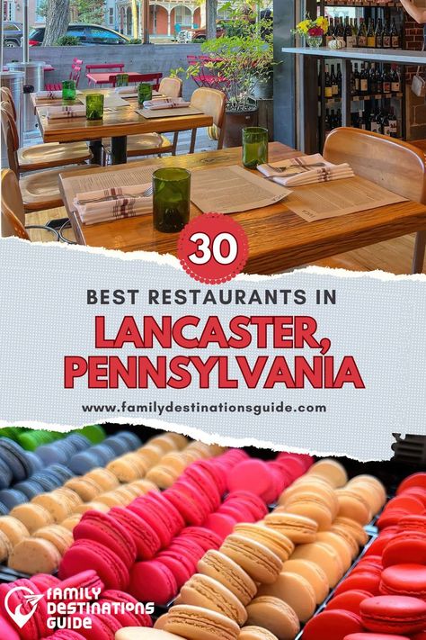 30 Best Restaurants in Lancaster, PA Lancaster Pennsylvania Restaurants, Amish Country Pennsylvania, Hershey Pennsylvania, Pennsylvania Travel, Ny Trip, Lancaster Pennsylvania, Best Family Vacations, Unique Restaurants, Amish Recipes