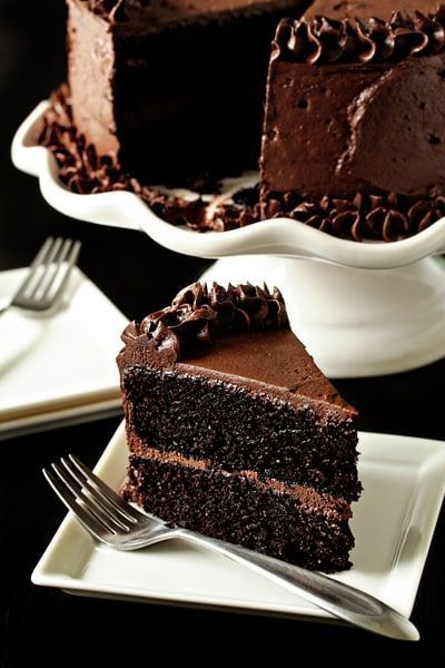 Black-Magic-Cake-Slice-1-of-1 Amazing Chocolate Cake Recipe, Best Chocolate Cake, Chocolate Cake Recipe, Food Cakes, Best Chocolate, Sweets Treats, Chocolate Desserts, Yummy Cakes, Chocolate Recipes