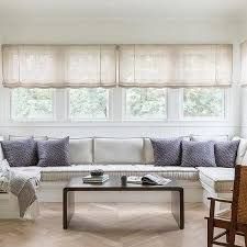 Built In Sectional, Built In Bench Seating, Built In Banquette, Sunroom Designs, Morning Room, Built In Seating, Living Room Bench, Bench Designs, Built In Bench