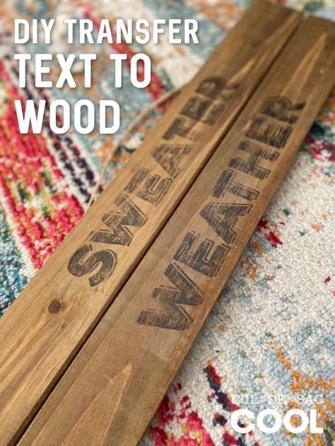 DIY Transfer Text to Wood How To Write On Wood Signs, How To Transfer Letters To Wood, How To Paint Letters On Wood, How To Transfer Words To Wood, Transfer Words To Wood, Writing On Wood, Lettering On Wood, Love Arts And Crafts, Painted Letters On Wood