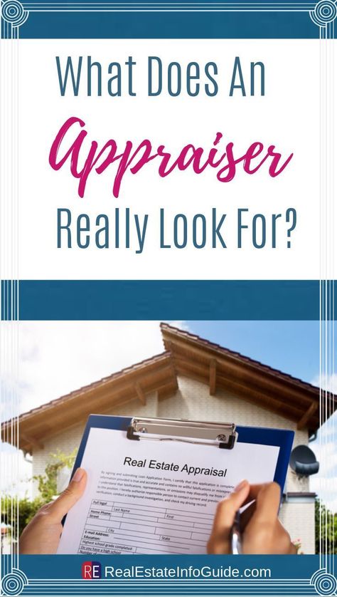 What Does An Appraiser Look For? | Real Estate Info Guide Whether you are a home seller or home buyer, you will have to deal with a home appraisal. So what does an appraiser actually look for? Learn what they inspect, as well as, how to get your home ready for an appraisal. Home Appraisal Tips, Seller Tips Real Estate, Appraisal Tips, Home Buyer Tips, Real Estate Appraisal, Transaction Coordinator, Sell House, House Buying, Home Appraisal