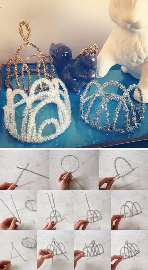 Diy Disney Crafts, Disney Frozen Crafts, Frozen Diy, Frozen Crafts, Frozen Themed Birthday Party, Pipe Cleaner Crafts, Wallpaper Disney, Diy Disney, Frozen Theme