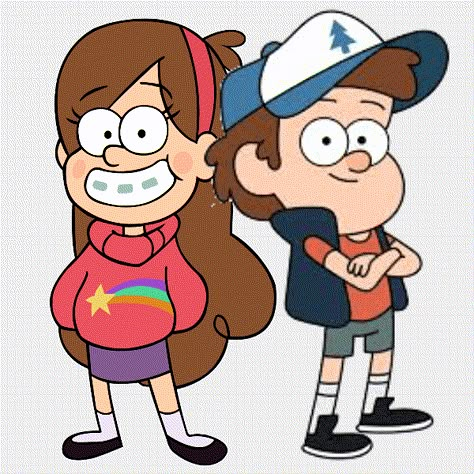 Dipper And Mabel Costumes, Gravity Falls Mabel And Dipper, Mable Gravity Falls, Gravity Falls Dipper And Mabel, Character Duos, Duo Characters, Cartoon Duos, Mable And Dipper, Mabel Gravity Falls