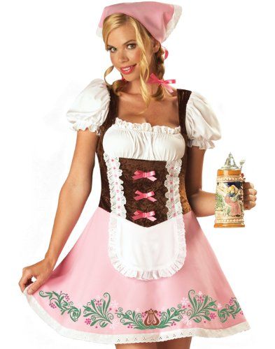 Beer Wench Costume, Octoberfest Costume, Oktoberfest Costume Women, Halloween Costumes Plus Size, Wench Costume, Beer Maid, Brown Corset, Oktoberfest Costume, Beer Girl