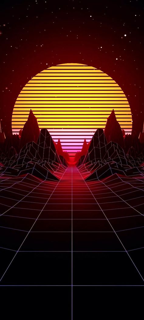 4K Synthwave Wallpaper: Retro Vibes in Stunning High Definition! Synthwave Wallpaper, Nike Logo Wallpapers, Synthwave Art, Android Wallpaper Dark, Best Wallpaper Hd, Vaporwave Wallpaper, Wallpaper Retro, Vaporwave Art, New Retro Wave