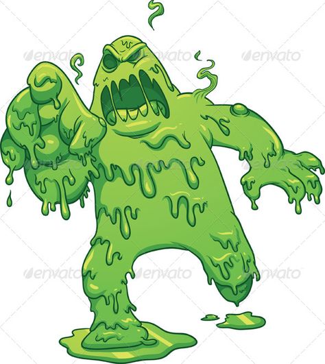 Toxic Monster  #GraphicRiver         Cartoon toxic monster. Vector clip art illustration with simple gradients. All in a single layer.     Created: 22October13 GraphicsFilesIncluded: VectorEPS Layered: No MinimumAdobeCSVersion: CS Tags: cartoon #character #gradient #green #illustration #isolated #melting #monster #radioactive #running #scary #smelly #toxic #vector Monsters Vs Aliens, Monster Drawing, Monster Illustration, Vector Graphics Design, Cartoon Monsters, Green Monsters, Vector Character, Monster Art, Painting Art Projects