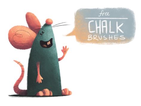 Free Chalk Brushes by Natalie Smith on Dribbble Photoshop Illustration Tutorial, Photoshop Painting Tutorial, Photoshop Tutorials Free, Digital Painting Photoshop, Brushes For Photoshop, Photoshop Tutorial Graphics, Illustrator Brushes, Procreate Brushes Free, Photoshop Painting