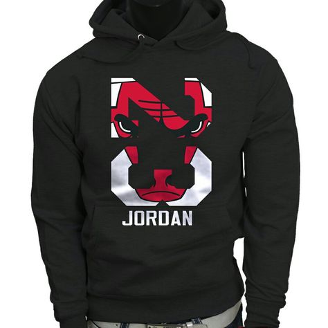 Chicago Bulls Hoodie Chicago Bulls Outfit, Jordans Outfit For Men, Mens Black Hoodie, Chicago Bulls Hoodie, 23 Jordan, Hoodie Outfit Men, Jordan Outfit, Black Hoodie Men, Jackets Men Fashion