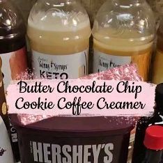 Brown Butter Coffee Creamer, Brown Butter Chocolate Chip Cookie Coffee Creamer, Craftologist Coffee Creamer, Diy Coffee Creamer, Coffee Crisp, Cookie Coffee, Coffee Syrups, Flavored Coffee Creamer, Homemade Frappuccino