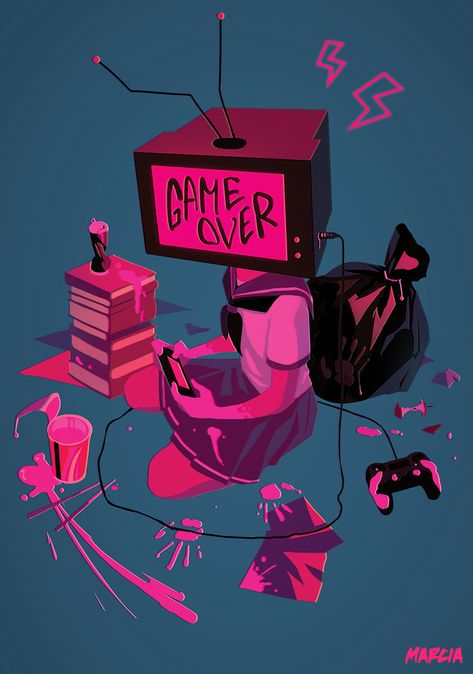 Computer Concept Art, Anime Computer, Art Styles, Cartoon Art Styles, Dark Side, Cartoon Art, Concept Art, Video Games, Gaming