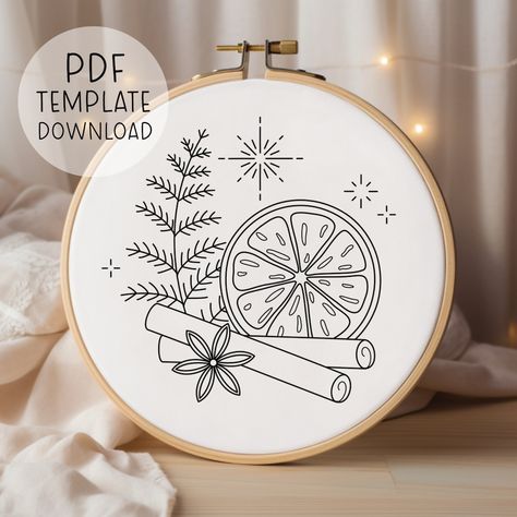 This Patterns & Blueprints item by TheEmbroideryPlaceAU has 42 favorites from Etsy shoppers. Ships from United States. Listed on Jul 1, 2024 Embroidery Christmas Designs, Orange And Cinnamon, Winter Embroidery, Christmas Embroidery Patterns, Embroidery Diy, Embroidery Christmas, Types Of Stitches, Creative Embroidery, Star Anise