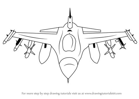 Learn How to Draw F16 Fighting Falcon (Fighter Jets) Step by Step : Drawing Tutorials Falcon Drawing, Spacex Starship, Falcon Heavy, Astronomy Facts, Outline Drawing, Plan Drawing, Outline Drawings, Step Drawing, Metal Words