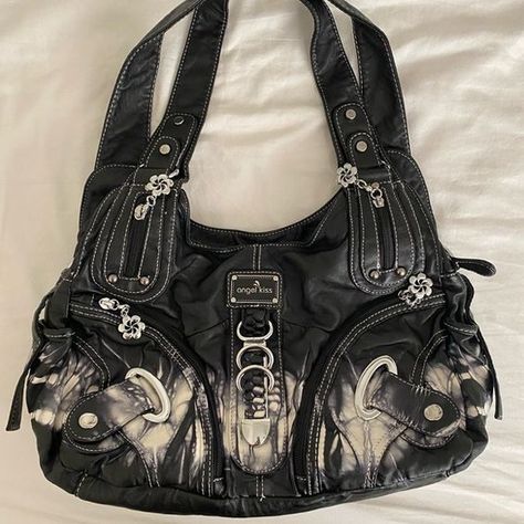 Image Swag, Leather Tie, Amazon Storefront, Pretty Bags, 2000s Fashion, Cute Bags, Tie Dye Print, Mode Inspiration, Dream Clothes