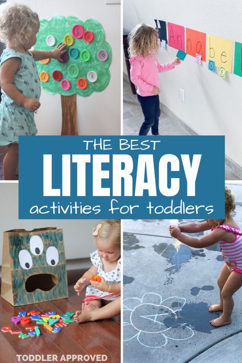 The Best Simple Toddler Activities - Toddler Approved Literacy Activities For Toddlers, Toddler School Activities, Simple Toddler Activities, Science Activities For Toddlers, Toddler Fine Motor Activities, Activity Planner, Language Development Activities, Literacy Activities Preschool, Numeracy Activities