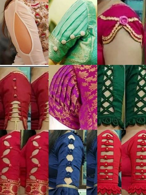 Lace Blouse Design, Boat Neck Blouse Design, Latest Blouse Designs Pattern, Traditional Blouse Designs, Latest Model Blouse Designs, Cutwork Blouse Designs, Blouse Design Images, Sleeve Ideas, New Blouse Designs