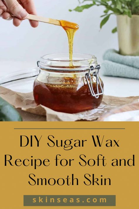 Looking to save some money on hair removal by taking the DIY route? Check out this easy homemade sugar wax recipe for painless hair removal. Diy Sugar Wax Recipe, Sugar Wax Recipe Diy, Sugaring Hair Removal Diy, Diy Sugar Wax, Homemade Sugar Wax, Wax Recipe, Sugar Wax Recipe, Sugar Wax Diy, Sugaring Hair Removal