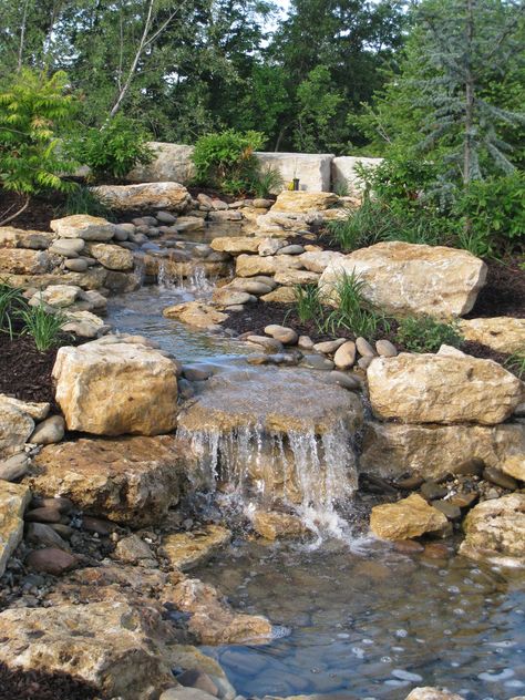 Explore ErykaM's photos on Flickr. ErykaM has uploaded 6 photos to Flickr. Herb Garden Design, Backyard Waterfall, Diy Water Feature, Backyard Ponds, Garden Water Feature, Garden Waterfall, Backyard Garden Landscape, Natural Pond, Waterfalls Backyard