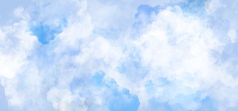 Cute Clouds, Blue Sky Clouds, Things Photography, Cloud Wallpaper, Mini Things, White Clouds, Sky And Clouds, Wallpaper Pc, Blue Aesthetic