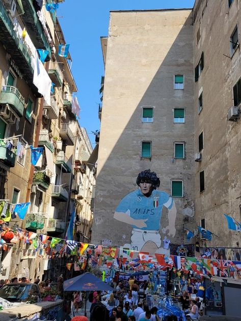 Maradona Aesthetic, Napoli Photography, Napoli Italy, Italy Photography, Music Photography, Naples, Times Square, Italy, Wall