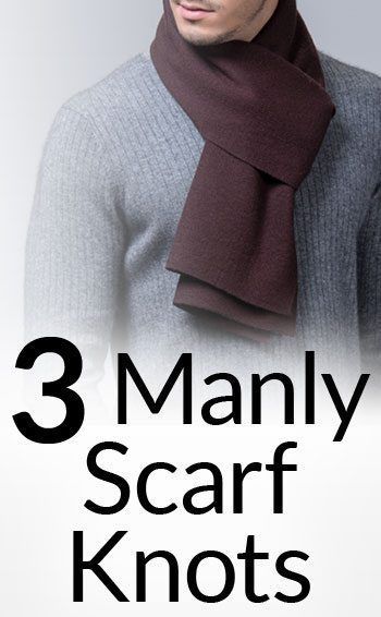 3 Masculine Ways To Wear Scarves - scarf outfit ideas for men Ways To Wear Scarves, Mens Scarf Fashion, How To Wear Flannels, Wear A Scarf, Scarf Knots, Ways To Wear A Scarf, How To Wear A Scarf, Mens Style Guide, Come Undone