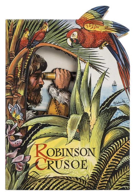 Art Facts, Parrot Art, Books In English, Daniel Defoe, Character Drawings, Art Investment, Robinson Crusoe, English Shop, Children Book