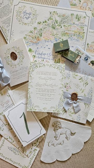 April Wedding Invitations, Wedding Invitations Painted, English Garden Wedding Invitations, Whimsical Garden Wedding Invitations, Garden Party Wedding Invite, Fine Art Wedding Invitations, Watercolor Invitations Wedding, Neutral Wedding Invitations, Whimsical Wedding Stationery