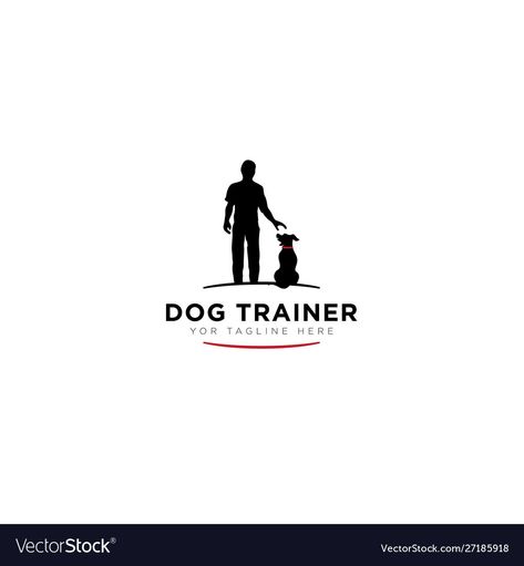 Dog Trainer Logo, Dog Log, Personal Protection Dog, Logo Dog, Pet Logo, Human Logo, Personal Protection, Dog Logo, Coach Men