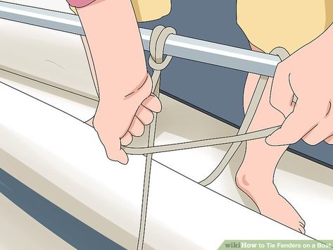 How To Tie A Knot, Boat Upgrades, Boat Wiring, Sailing Knots, Boat Cleat, Boat Navigation, Sailing Lessons, Boating Tips, Half Hitch Knot