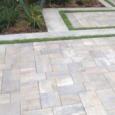 paveroutlet.com: Stabil Concrete Grand Bahama Pavers Beige Pavers Outdoor, Cambridge Driftwood Pavers, Porch With Pavers, Patio Paver Designs Layout, Paver Driveway Ideas, Types Of Pavers, Deck Pavers, Outdoor Patio Pavers, Cambridge Pavers