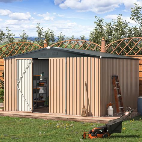 Steel Storage Sheds, Pet Room, Yard Sheds, Landscaping Equipment, Metal Storage Sheds, Tool Shed, Garden Tool Shed, Large Sheds, Opening Door