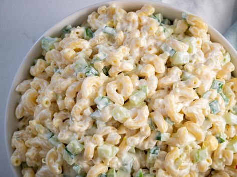 Dolly Parton Macaroni Salad, Dolly Parton Pecan Chicken Salad, Dolly Parton Mac And Cheese, L&l Macaroni Salad Recipe, Reser's Macaroni Salad, Cherry Salsa, Mini Breakfast, Best Macaroni Salad, Macaroni Salad Recipe