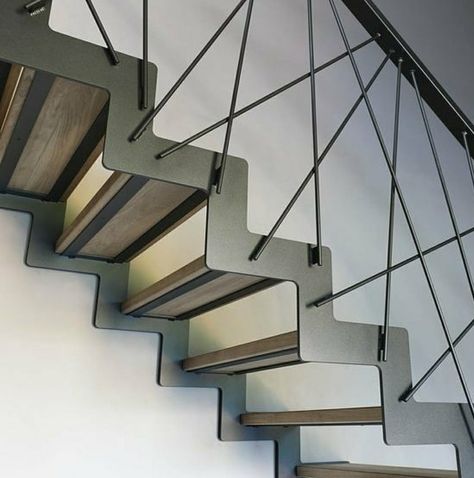 Stairs Railing Design, Foto Scale, Indoor Stair Railing, Steel Stair Railing, Stair Railing Kits, Vstupná Hala, Metal Stair Railing, Interior Stair Railing, Modern Stair Railing