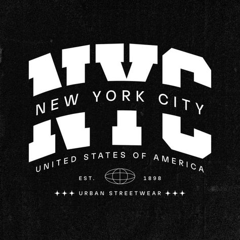 Property Of Shirt Design, New York Tshirt Design, Streetwear Design Ideas, Urban Tshirt Design, Dtf Print Designs, Font Canva Lettering, Nyc Streetwear, Tshirt Typography, Typography Shirt Design