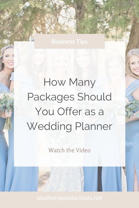 How Many Packages Should You Offer as a Wedding Planner Wedding Planner Templates, Wedding Planner Packages, Wedding Planner Career, Diy Wedding Planner, Wedding Planning Binder, Free Wedding Planner, Wedding Planner Business, Wedding Planner Binder, Wedding Organizer Planner