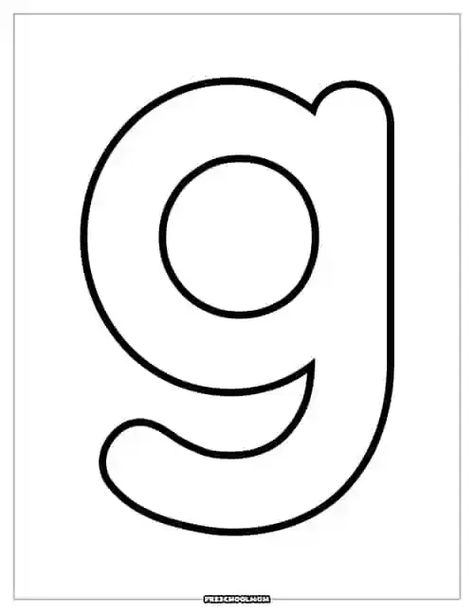 Our free letter G preschool printables cover important literacy skills and standards such as letter recognition, tracing, handwriting, ASL alphabet, uppercase and lowercase letter formation, and more! Letter G Crafts For Toddlers, G Worksheets Preschool, Letter G Worksheets For Preschool, Letter G Preschool, Letter G Printable, Letter G Lowercase, Letter G Tracing, Letter G Crafts, Letter N Activities