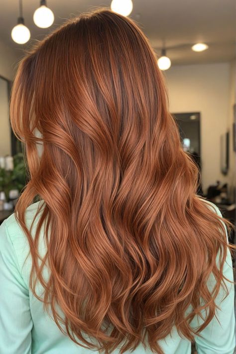 Copper Dark Roots, Ginger Hair With Brown Roots, Autumn Auburn Hair, Kiara Hairstyle, Fall Auburn Hair Balayage, Auburn Hair Color Balayage, Caramel Red Hair, Fall Auburn Hair, Auburn Hair Colour