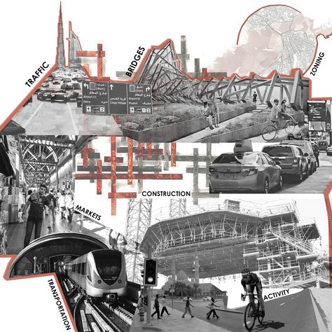 Architectural Manifesto Collage, Urban Planning Collage, Urban Collage Architecture, Architecture Collage Concept Ideas, City Collage Architecture, Urban Design Collage, Collage Art Architecture, Site Collage, Timeline Collage