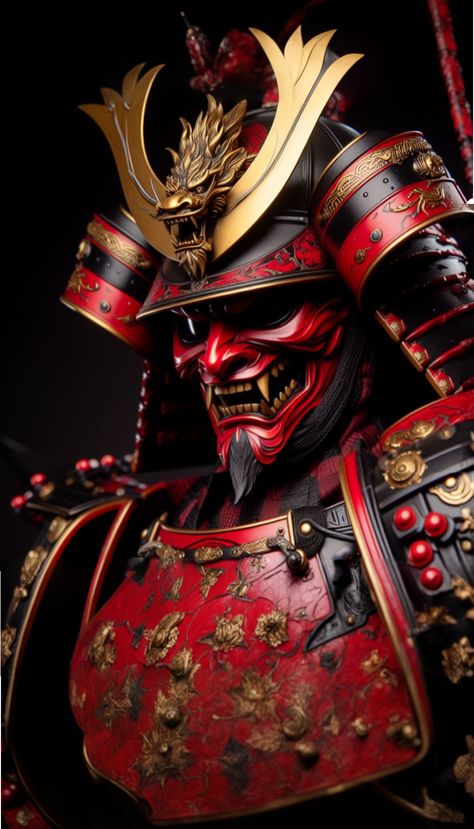 Black Samurai Armor, Samurai Artwork Japanese Art, Samurai Photo, Shogun Samurai, Samurai Training, Samurai Code, Samurai Mask Tattoo, Swords Samurai, Samurai History