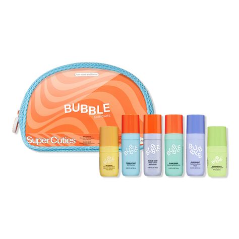 Super Cuties Trial Kit - Bubble | Ulta Beauty Mini Skincare, Summer Rules, Kids Skin Care, Serum Vitamin C, Birthday 11, Syringa Vulgaris, Brightening Eye Cream, Sephora Skin Care, Dream Night