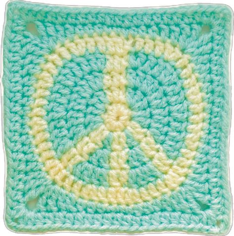 Crochet Hippie Boho Peace Sign Granny Square Pattern PDF, advanced motif pattern with instructions and photographs. This product is a DIGITAL PATTERN (PDF) ONLY, NOT a physical item. This pattern is STRICTLY for personal use. Please do not redistribute or resell this pattern under any circumstances. If you would like to sell products from this pattern, please make sure you credit myself (@forest.threads.co) as the designer. Difficulty: Intermediate Pattern is written in English using US terminol Peace Granny Square, Peace Sign Granny Square, Boho Peace Sign, Square Crochet Pattern, Motif Pattern, Square Crochet, Granny Squares Pattern, Granny Square Crochet Pattern, Square Pattern