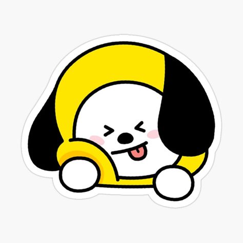 Chimmy Bt21, Birthday Cake Topper Printable, Bts Concept Photo, Park Jimin Cute, Cute Doodles Drawings, Bts Chibi, Journal Stickers, Doodle Drawings, Cute Doodles