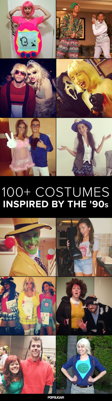 DIY '90s Halloween Costumes Jim Carrey Costume, 1990s Costume Ideas, 90s Costumes, 90s Party Ideas, Inspired Costumes, 90s Halloween Costumes, 90s Theme Party, 90s Halloween, Hallowen Ideas