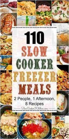 Crockpot Freezer Meals Crockpot Freezer Meals, Freezer Dinners, Slow Cooker Freezer Meals, Budget Freezer Meals, Freezer Friendly Meals, Freezable Meals, Freezer Meal Planning, Crock Pot Freezer, Healthy Freezer Meals