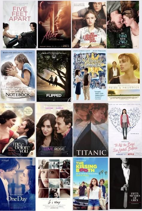 Must Watch Movies List Romance, Romance Disney Movies, Comedy Movie Recommendations, Romantic Movie On Netflix Watches, Romance Movies To Cry, Best English Movies To Watch, Movies To Watch With Your Mom, Romantic Movies Aesthetic, Emotional Movies To Watch