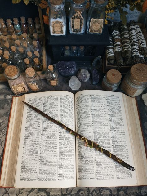 #witchcraft #mushroom #wand #magicwand #witch Wand Aesthetic Magic, Magic Wands Aesthetic, Witch Aesthetic Harry Potter, Learning Magic Aesthetic, Wand Harry Potter Aesthetic, Witch Wand Aesthetic, Harry Potter Wand Aesthetic, Wizard Core Aesthetic, Harry Potter Spells Aesthetic